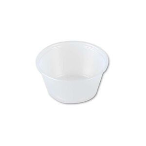 CUP 2 OZ SOUFFLE PLASTIC 2500/CS